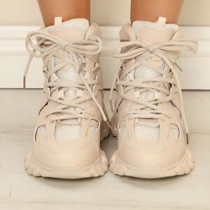 Brand new high top sneakers